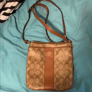 Coach over the shoulder purse